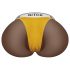 Lovetoy Streetgirl's 12 - artificial vagina torso with thong (dark natural)