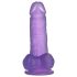 Lovetoy Jelly Studs - 6" Suction Cup Dildo - Purple
