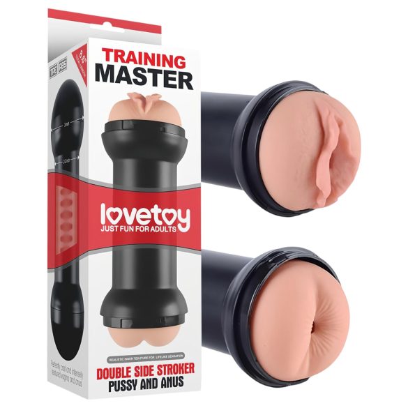 Lovetoy - Dual Sensation Stroker (Natural)