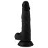 Mr. Rude - Suction Cup Realistic Dildo - 7.5 inches (Black) 
