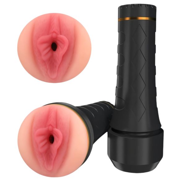 Tracy's Dog Cup - Realistic Male Masturbator (Black-Natural)