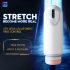 Leopard - Up-and-Down Vibrating Stroker (White)