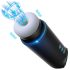Leopard - Dual-action Suction Vibrator (Black)
