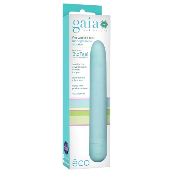 Gaia Eco L - Large Eco-Friendly Vibrator (Blue)