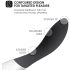 LELO Mona Wave - Waterproof G-Spot Vibrator (Black)