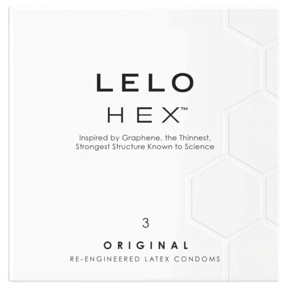 LELO Hex Original - Premium Condoms (3-Pack)