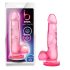 bjours Sweet N Hard 4 - Suction Cup, Textured Dildo (Pink)