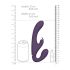 Vive Suki - Rechargeable Strapless Strap-On Vibrator (Purple) 