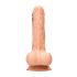 RealRock 8" Lifelike Dong - Natural with Testicles