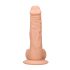 RealRock 8" Lifelike Dong - Natural with Testicles