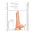 RealRock 8" Lifelike Dong - Natural with Testicles