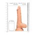 RealRock Dong 10 - Lifelike Dildo with Balls (10") - Natural