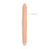 RealRock Double Dong 14" - Natural Dual Dildo (36cm)