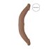 RealRock Double Dong 14" - Dark Natural Twin Dildo (36cm)
