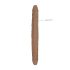 RealRock Double Dong 14" - Dark Natural Twin Dildo (36cm)