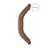 RealRock Double Dong 18" - Dark Natural (46cm)