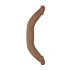 RealRock Double Dong 18" - Dark Natural (46cm)