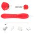 Bestoy - 3-Prong, Tongue Vibrator (Red)