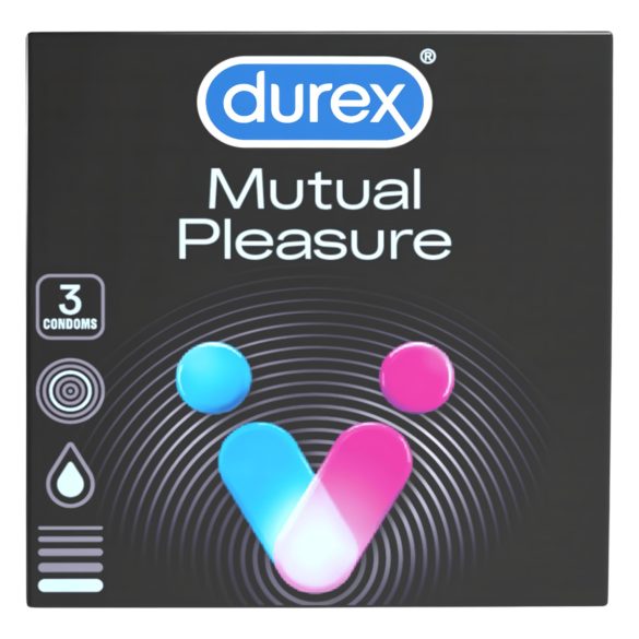Durex Mutual Pleasure - Condoms (3 Pack)