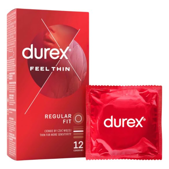 Durex Feel Thin - Ultra Sensation Condoms (12 Pack)