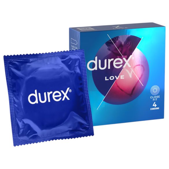 Durex Love Condoms - Easy-on Fit (Pack of 4)
