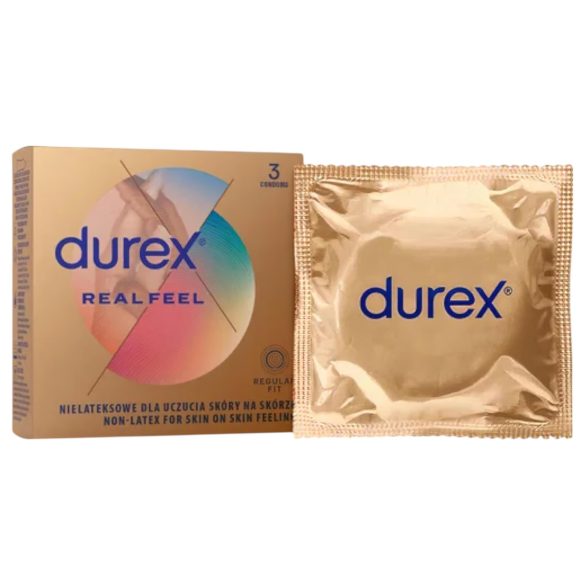 Durex Real Feel - Latex-Free Condoms (3 Pack)