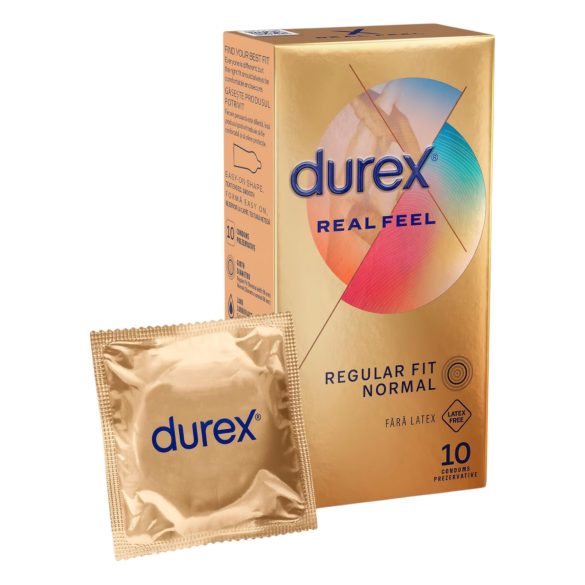 Durex Real Feel - Latex-Free Condoms (10 Pack)