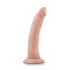 Dr. Skin 7 - Realistic Suction Cup Dildo - Natural (17.5cm)