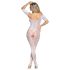Subblime 951818 - Rosy Mesh Bodysuit - White - S-L