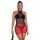 Subblime 952242 - Gradient Fishnet Dress (Red) - Sizes S-L