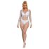 Subblime 952396 - Sparkling Rhinestone Jumpsuit - White (Sizes S-L)