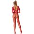 Subblime 952419 - Sparkling Rhinestone Jumpsuit - Red (S-L)