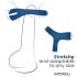 INTOYOU - Smart, Vibrating Penis and Testicle Ring (Blue)