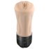 Zero Tolerance Tight Lipped - Suction Vibrating Masturbator (Natural)