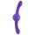 Evolved Dual Vibe - Rechargeable, Vibrating Dual Massager (Purple)
