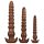 Evolved Twisted Love - Wood-Tone Anal Dildo Set