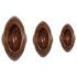 Evolved Twisted Love - Wood-Tone Anal Dildo Set