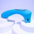Evolved Heads or Tails - Rechargeable Dual-Ended Vibrator (Blue)