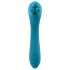 Evolved Heads or Tails - Rechargeable Dual-Ended Vibrator (Blue)