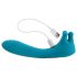 Evolved Heads or Tails - Rechargeable Dual-Ended Vibrator (Blue)