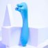 Evolved Heads or Tails - Rechargeable Dual-Ended Vibrator (Blue)