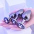 Playboy - Anal Plug Set - 3 Pieces (Silver)