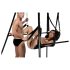 XR Brands – Sex Sling with Stand (Black)