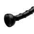 Hosed Swirl Slim Anal Snake 18 - Black Anal Dildo