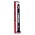 Hosed Swirl Tchick Anal Snake 18 - Black Anal Dildo