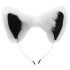 TAILZ - Fox Tail Anal Plug & Headband Set (Black & White)