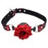 Master Series - Rose Silicone Ball Gag (Red)