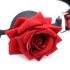 Master Series - Rose Silicone Ball Gag (Red)