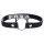 Master Series Kinky Kitty - Black Collar with Cat Head Ring