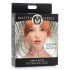 Master Series Kinky Kitty - Collar with Cat Head Ring (Pink)